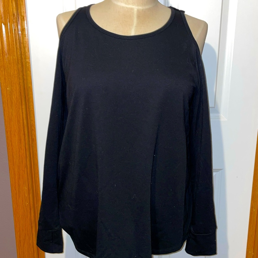 Torrid Active- Black Open arm Workout/Active Top- Sz 16